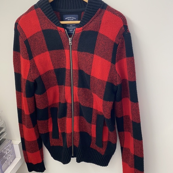 AE front zipper sweater - Picture 2 of 8